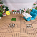 Modern Style Wood Floor Corrosion Protection Square Outdoor Wood Floor