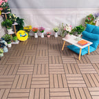 Modern Style Wood Floor Corrosion Protection Square Outdoor Wood Floor