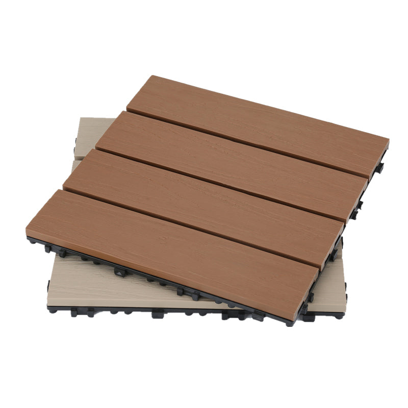 Modern Style Wood Floor Corrosion Protection Square Outdoor Wood Floor