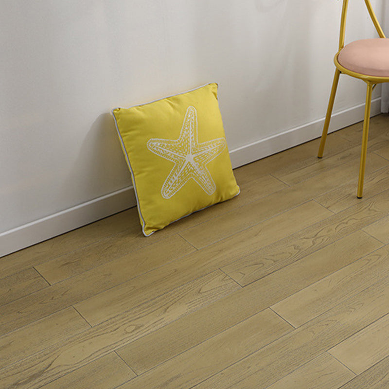 Contemporary Wood Tile Smooth Rectangle Teak Wood for the Living Room