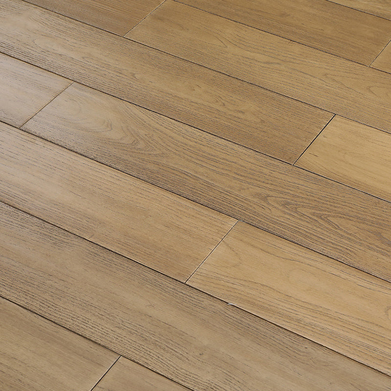 Contemporary Wood Tile Smooth Rectangle Teak Wood for the Living Room