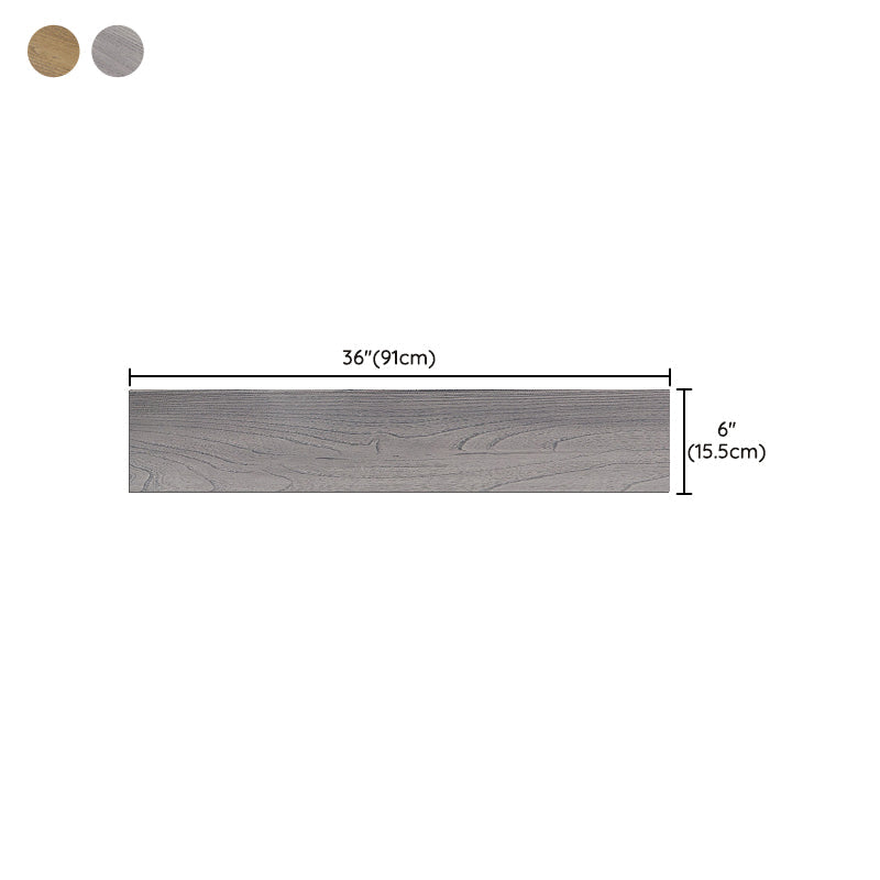 Contemporary Wood Tile Smooth Rectangle Teak Wood for the Living Room