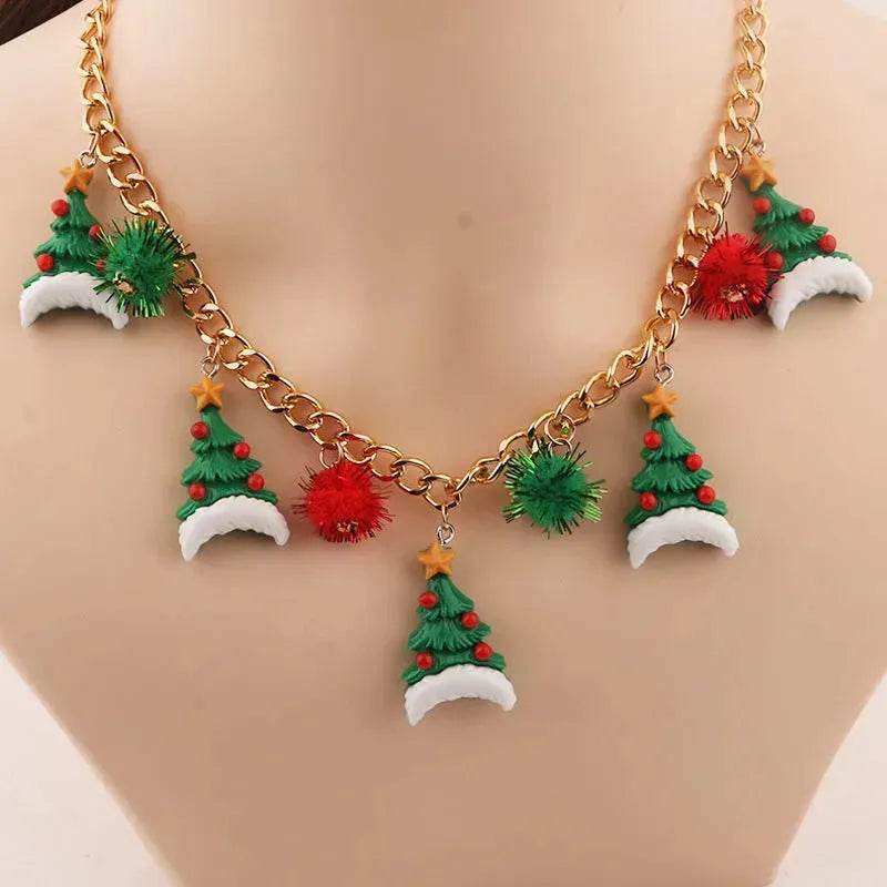 Creative Christmas Necklace women gift ideas