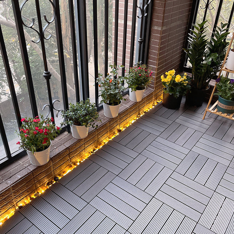 Corrosion-resistant Wood Floor Modern Style Square Outdoor Wood Floor