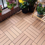 Corrosion-resistant Wood Floor Modern Style Square Outdoor Wood Floor