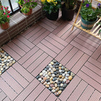 Corrosion-resistant Wood Floor Modern Style Square Outdoor Wood Floor