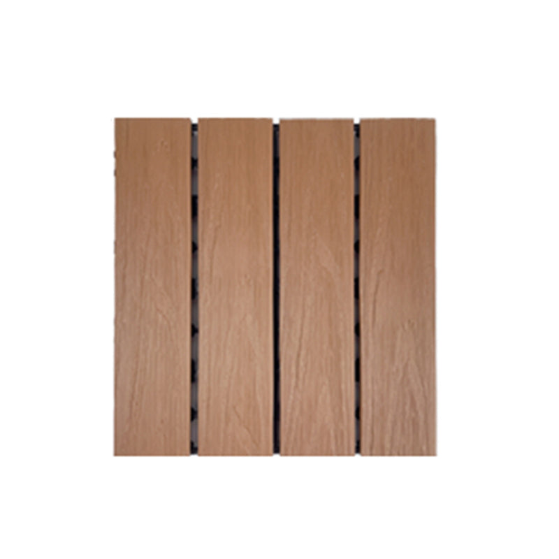 Corrosion-resistant Wood Floor Modern Style Square Outdoor Wood Floor
