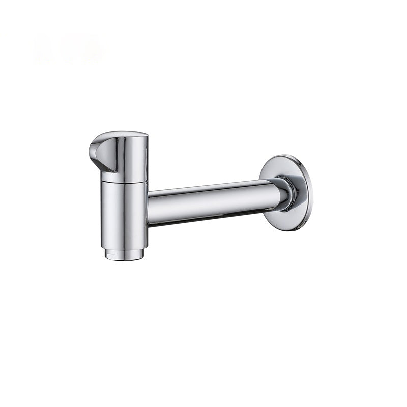 Widely used wall-mounted bathroom sink faucet cross handle low arch faucet