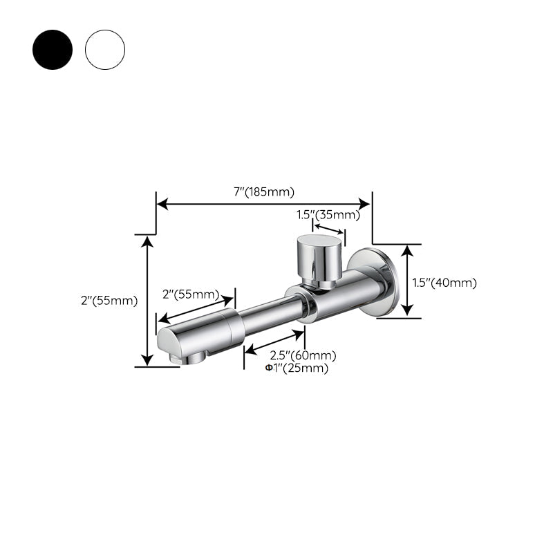 Widely used wall-mounted bathroom sink faucet cross handle low arch faucet