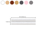 Mosaic Tiles Peel & Stick Tile PVC Kitchen Waterproof Skirting Board Peel and Stick Wall Tile