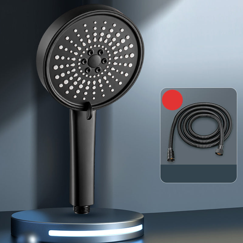 Modern Spray Head Round Handheld Water Filtration Showerhead Self-Cleaning