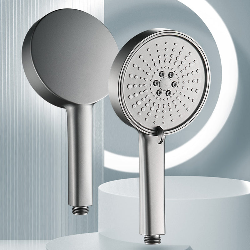 Modern Spray Head Round Handheld Water Filtration Showerhead Self-Cleaning