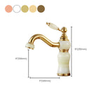 Luxury Vessel Faucet Lever Handle Low Arc Vessel Sink Bathroom Faucet
