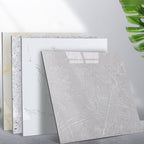 Indoor Vinyl Floor Peel and Stick PVC Marble Print Square Floor