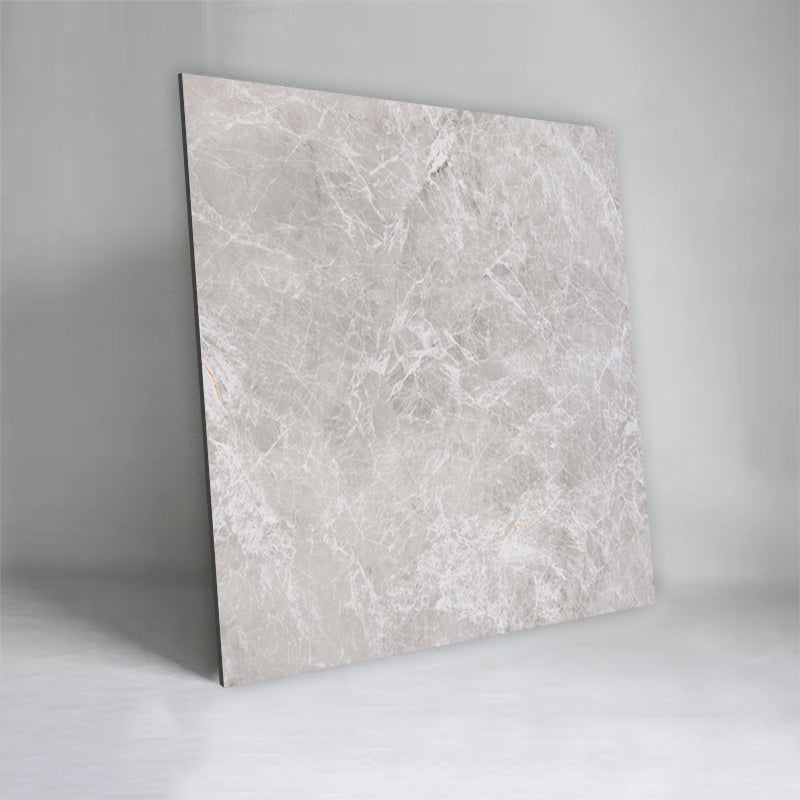 Indoor Vinyl Floor Peel and Stick PVC Marble Print Square Floor