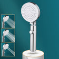 3 Spray Shower Head Adjustable Spray Pattern Swivel Hand Shower Head
