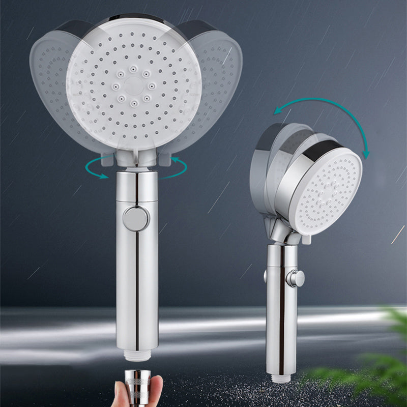 3 Spray Shower Head Adjustable Spray Pattern Swivel Hand Shower Head