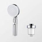 3 Spray Shower Head Adjustable Spray Pattern Swivel Hand Shower Head