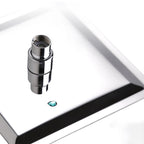 Solid large showerhead standard spray pattern large showerhead