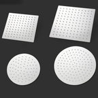Solid large showerhead standard spray pattern large showerhead