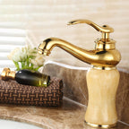 Glam Basin faucet Lever handle Low arch basin faucet Bathroom faucet