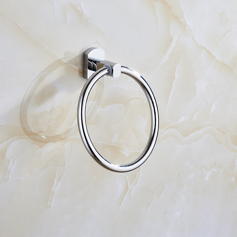 Modern Bathroom Accessory Set Stainless Steel Bathroom Rack Towel Holder Bathroom Accessory Set