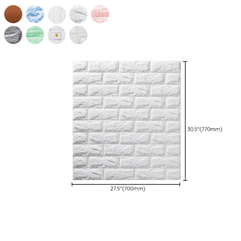 3D Wall Panel Modern Simple Home Living Room Wall Panel (10-Pack)
