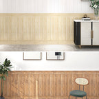 Wall paneling Vinyl Peel and Stick Smooth Waterproof Interior Wall Paneling