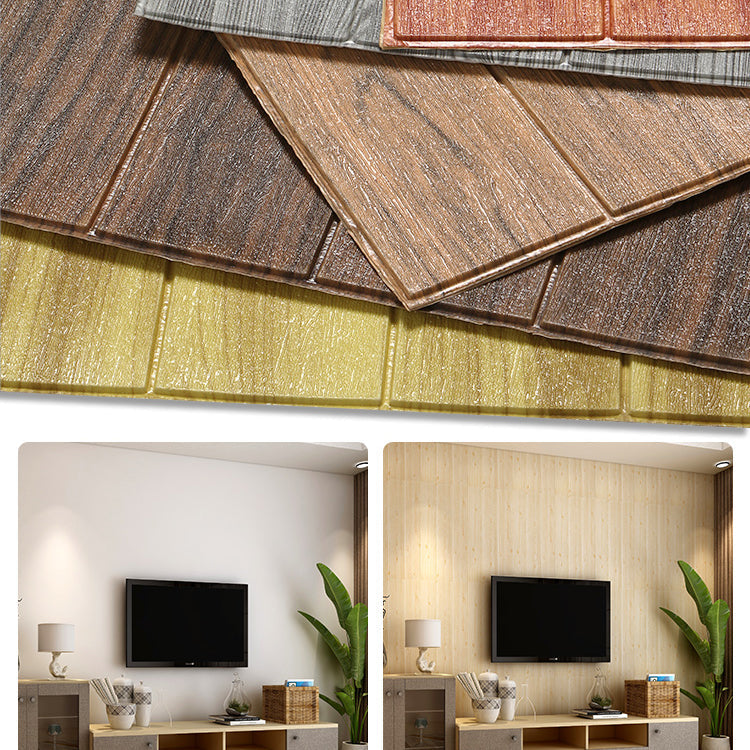 Wall paneling Vinyl Peel and Stick Smooth Waterproof Interior Wall Paneling