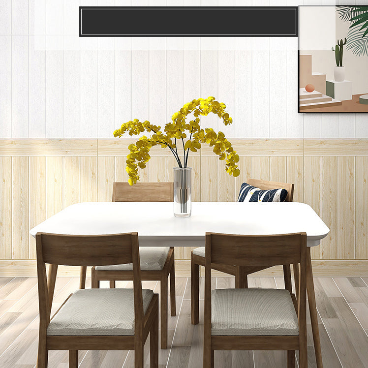 Wall paneling Vinyl Peel and Stick Smooth Waterproof Interior Wall Paneling
