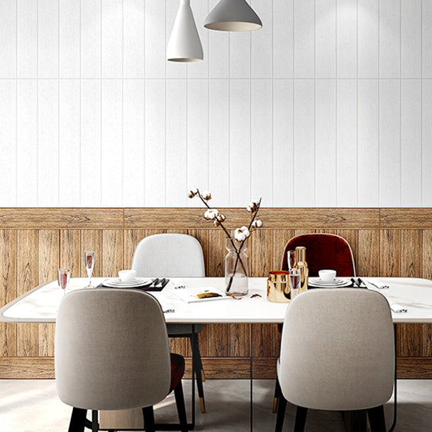 Wall paneling Vinyl Peel and Stick Smooth Waterproof Interior Wall Paneling