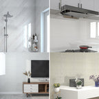 Waterproof Peel & Stick Tiles Marbling Single Tile for Bathroom Splashback
