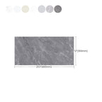 Waterproof Peel & Stick Tiles Marbling Single Tile for Bathroom Splashback