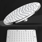 Solid square showerhead Standard spray pattern Large showerhead