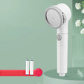 Water filtration handheld shower standard spray pattern shower head
