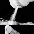 Water filtration handheld shower standard spray pattern shower head