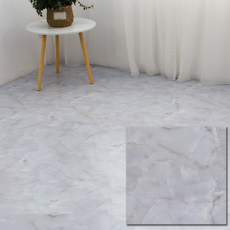 Modern vinyl flooring with marble design for peeling and sticking