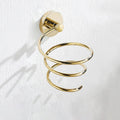 Gold Modern Bathroom Set, Polished Gold, 4 Pieces, Towel Holder, Paper Holder