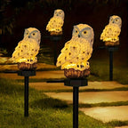 Solar Garden Light Owl – LED Outdoor Light for Garden, Terrace and Balcony, weatherproof