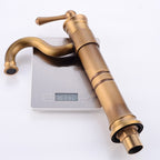 Classic basin mixer with swivel spout, single lever basin mixer