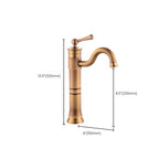 Classic basin mixer with swivel spout, single lever basin mixer