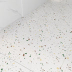 Modern Indoor Vinyl Flooring Marble Print Square PVC Vinyl Floor