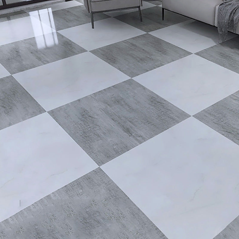 Modern Indoor Vinyl Flooring Marble Print Square PVC Vinyl Floor