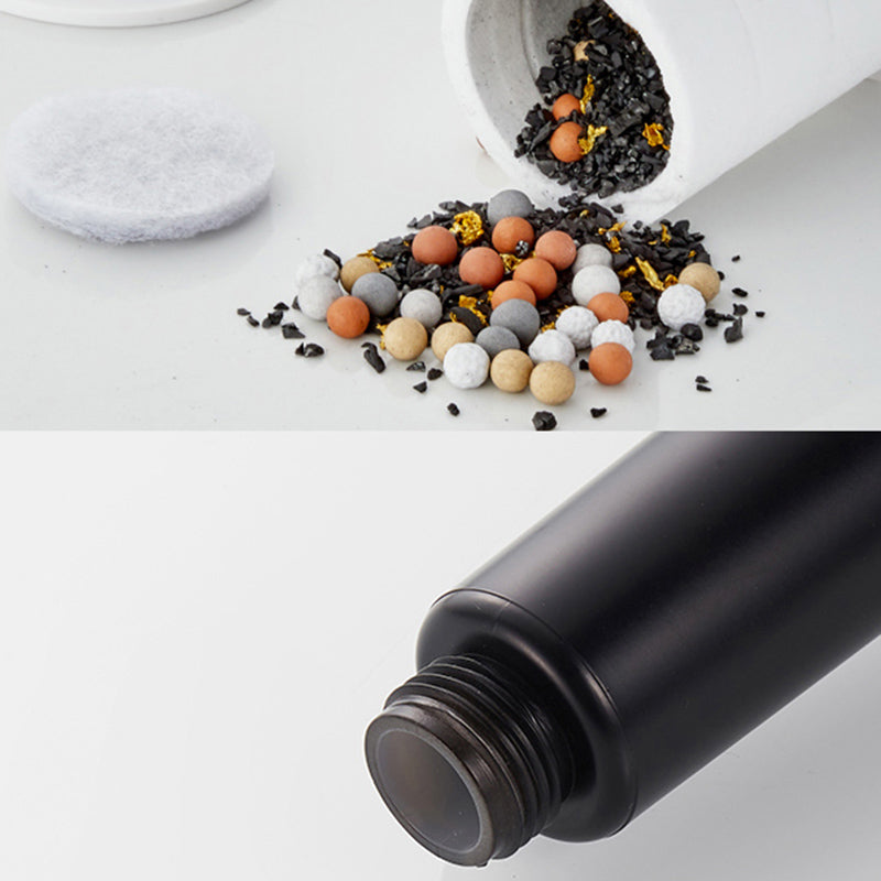 Water filtration shower head standard spray pattern handheld shower head