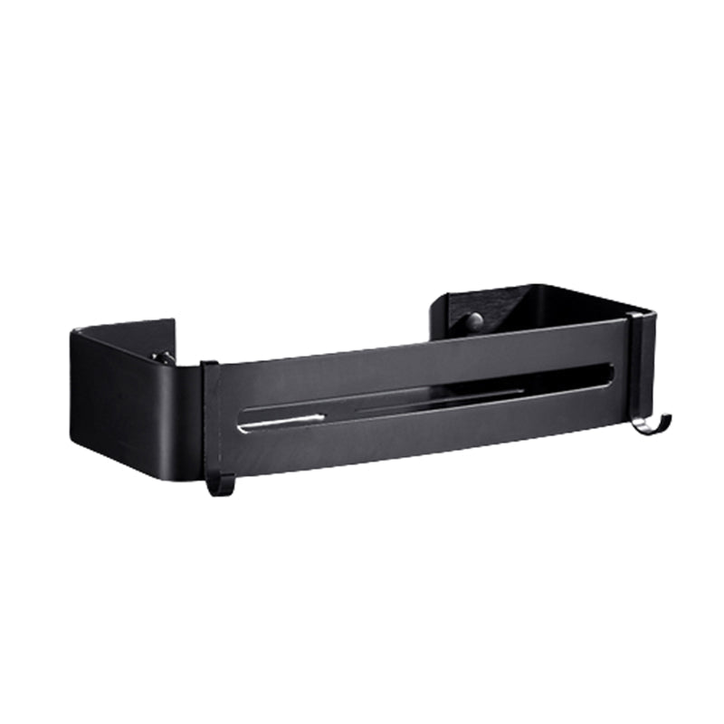 Matt Black Modern Bathroom Accessory Set, Set of 3, Bathroom Shelf