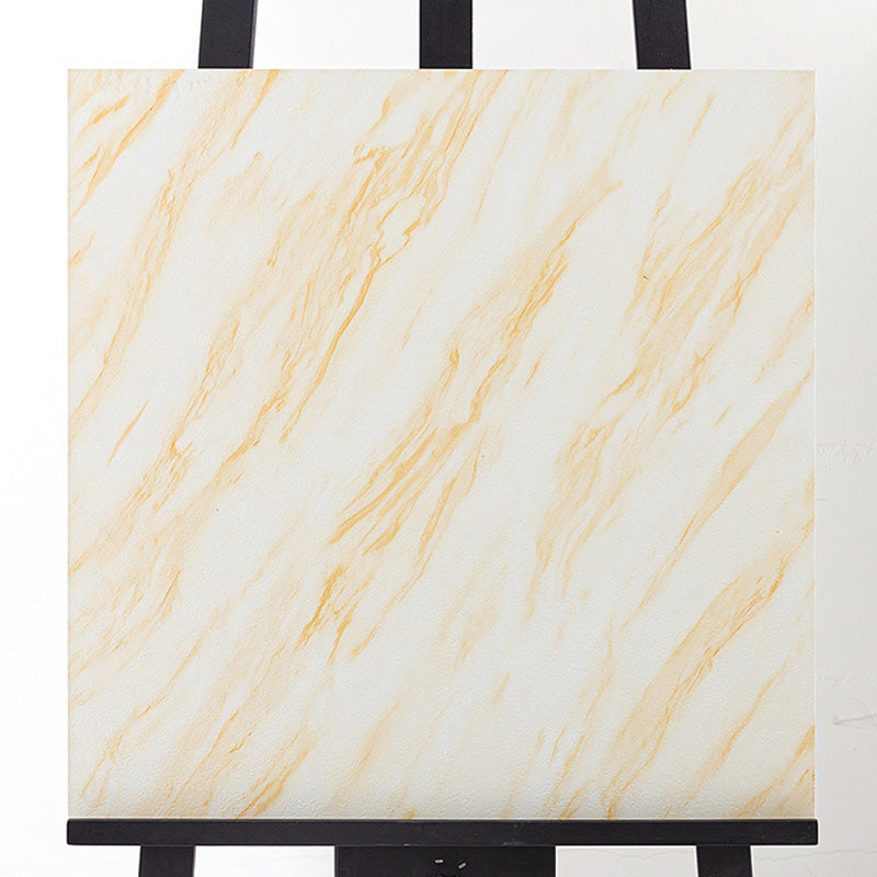 Modern Home Flooring Peel and Stick Marble Print Vinyl Floor