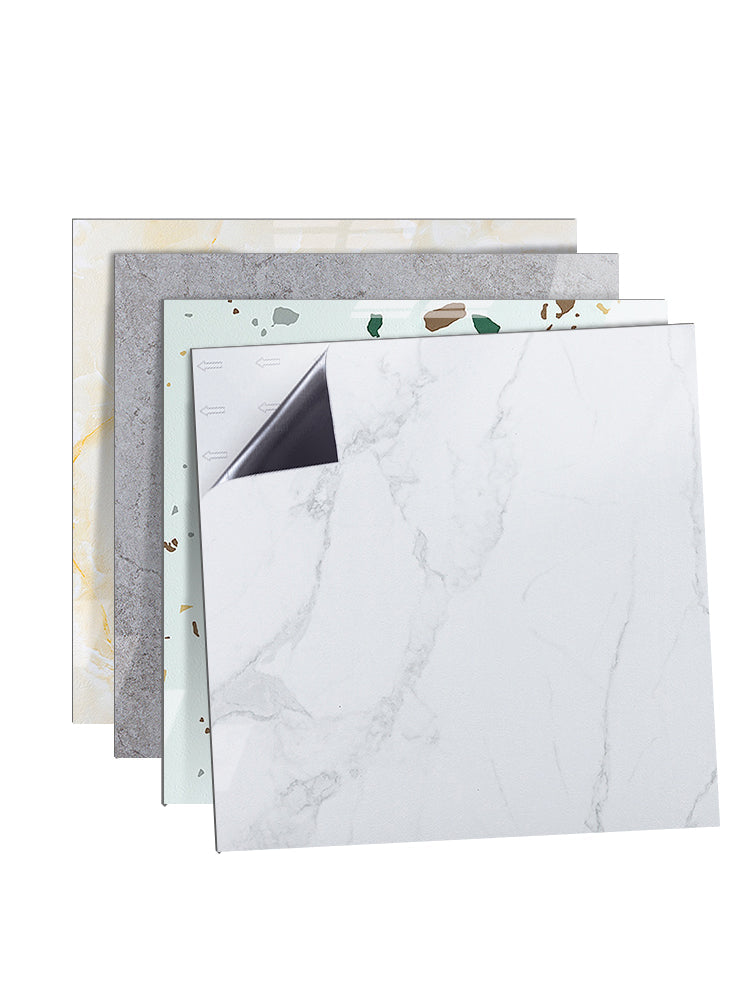 Modern Home Flooring Peel and Stick Marble Print Vinyl Floor