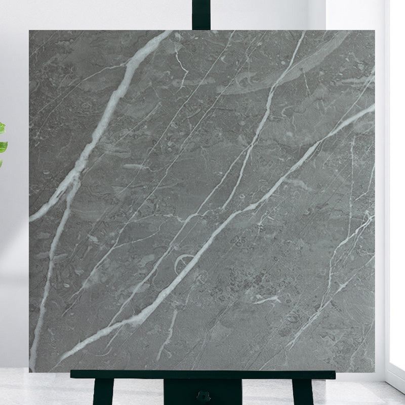 Modern Home Flooring Peel and Stick Marble Print Vinyl Floor