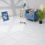 Home Indoor Vinyl Floor Spiral Marble Print Square PVC Vinyl Floor