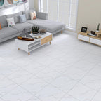 Home Indoor Vinyl Floor Spiral Marble Print Square PVC Vinyl Floor